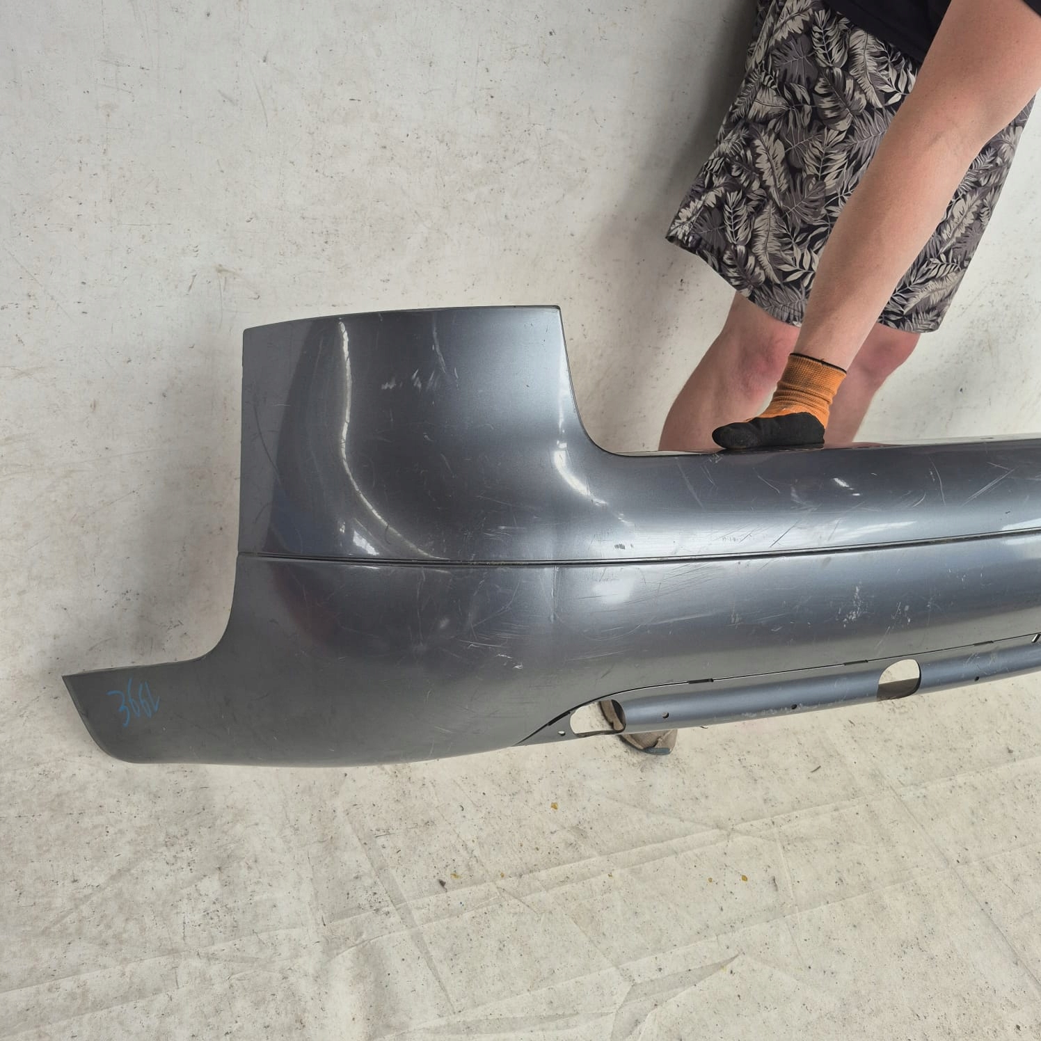 AUDI A6 C5 sedan 98-01 bumper rear part rear