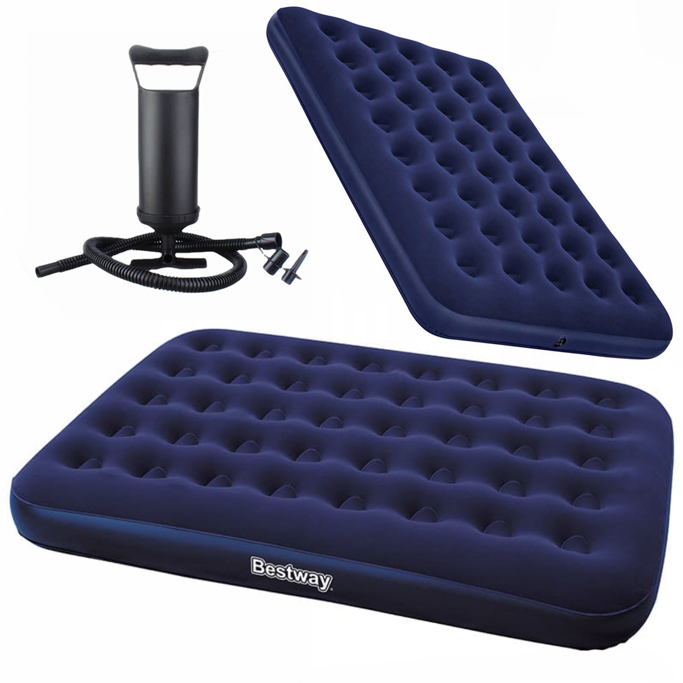 

Duży Materac Dmuchany 2 Os 191X137 Namiot Survival