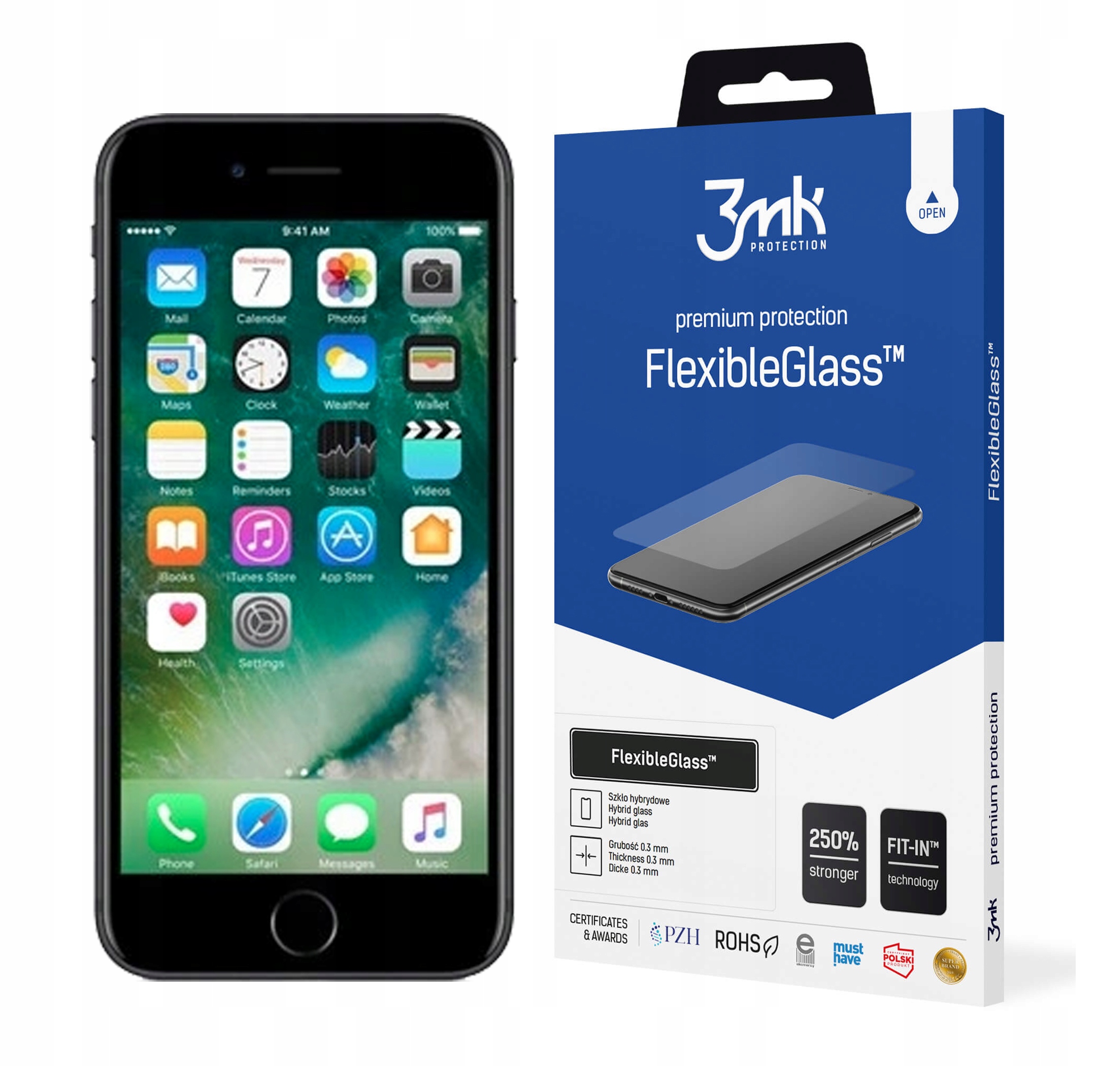 

3MK Szkło FlexibleGlass do iPhone 7 Plus