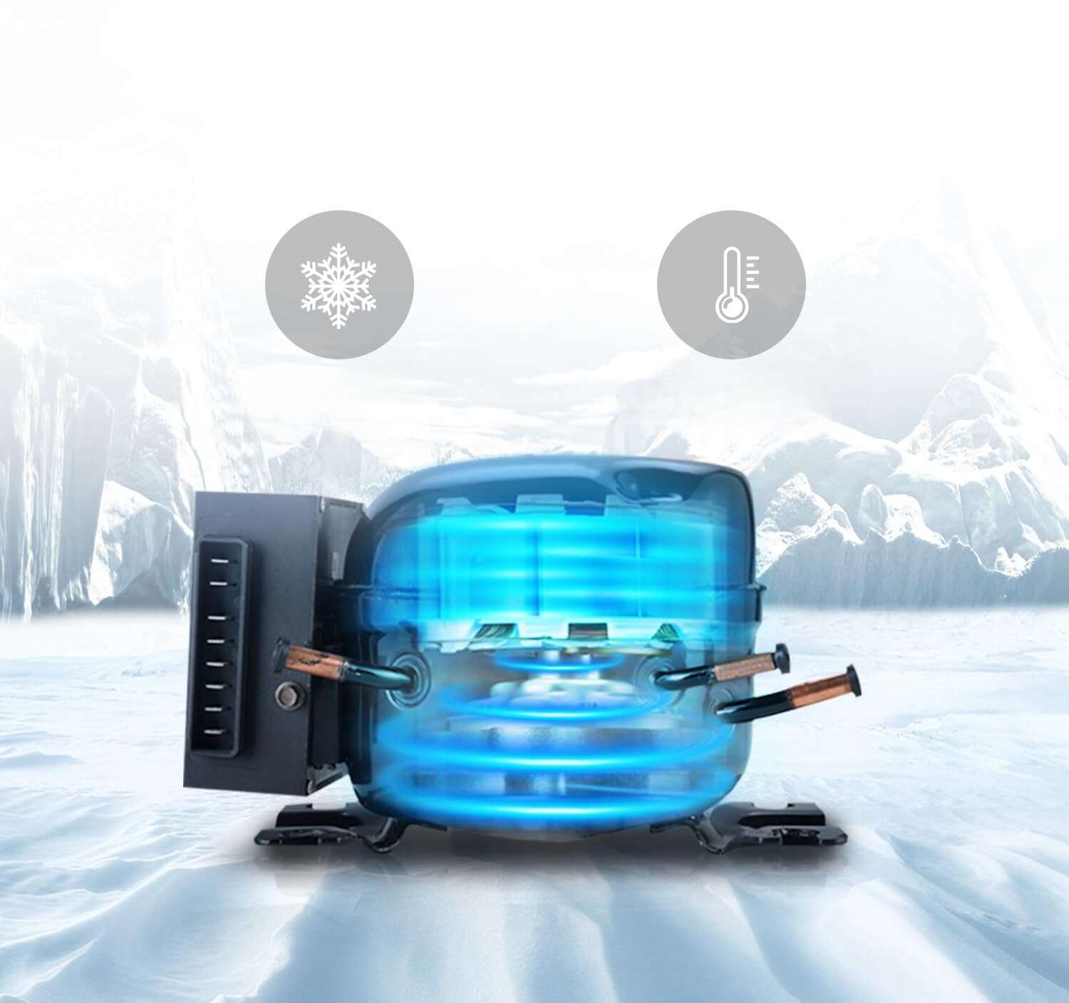 LODÓWKA SAMOCHODOWA KOMPRESOROWA TURYSTYCZNA ZAMRAŻARKA KEMPINGOWA -20 20L Pojemność 15 l