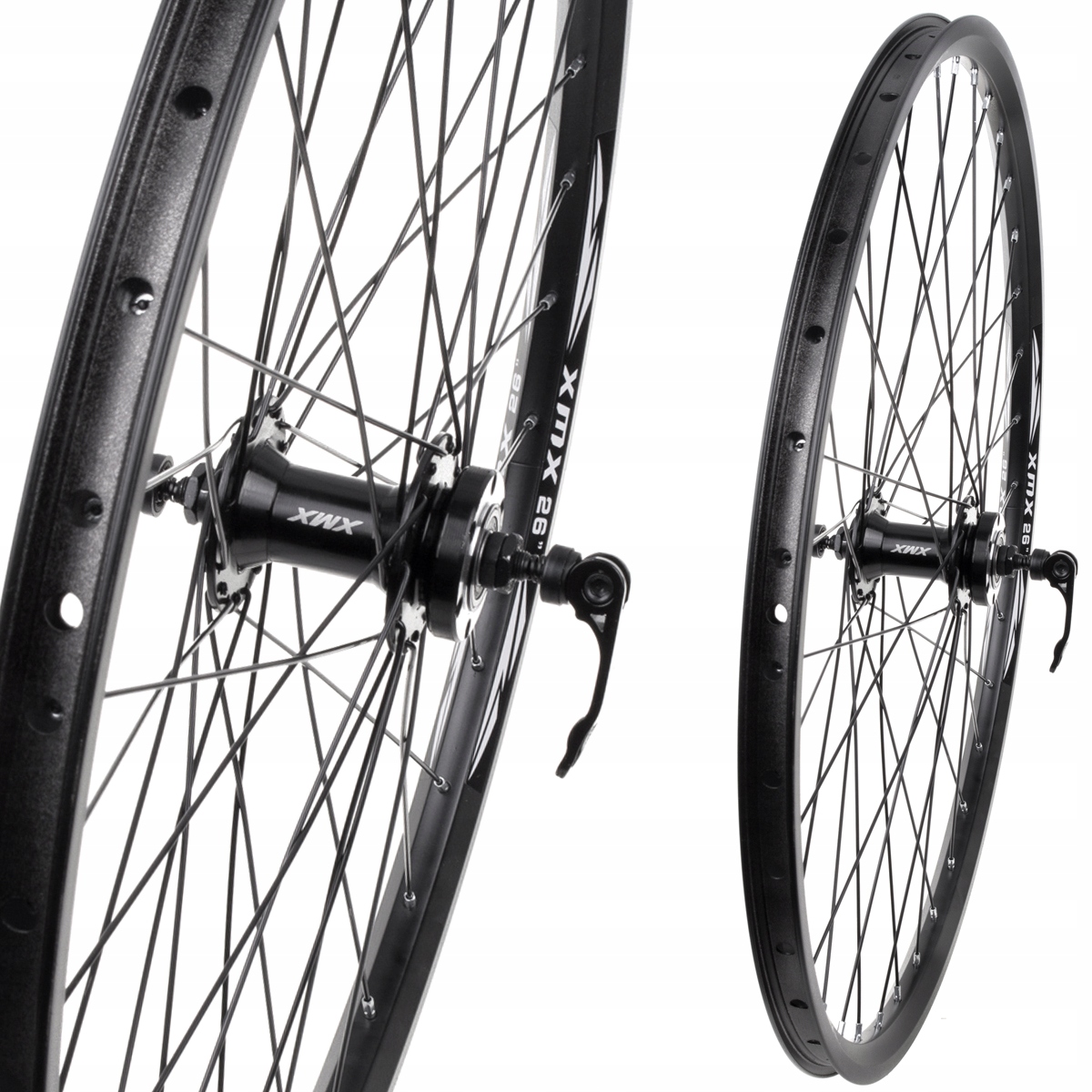 KOŁO ROWEROWE PRZEDNIE POD HAMULEC TARCZOWY OBRĘCZ DISC 26"