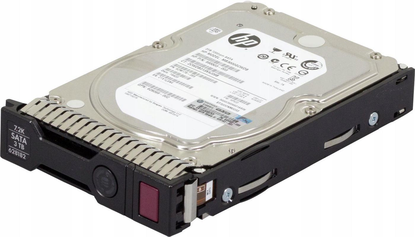 Pevný disk Hewlett Packard Enterprise 3TB 6G Sata 7.2k 3.5" Sc MDL