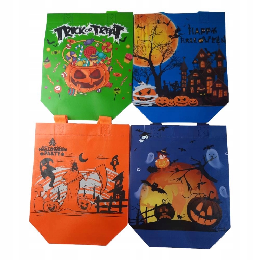 Torby na Prezenty Torba na Cukierki Halloween 4szt EAN (GTIN) 768479051601