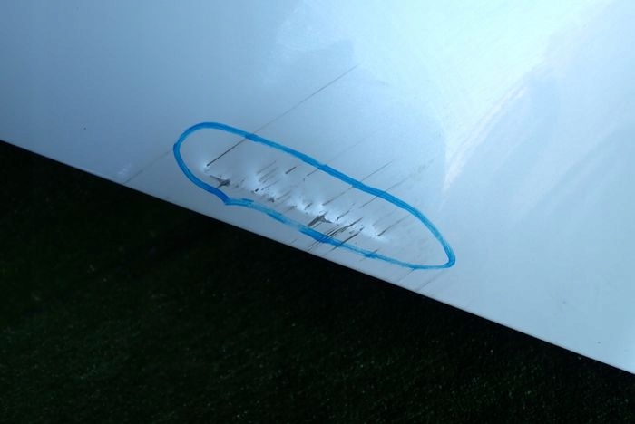 VW GOLV VII HB Tür rechts hinten heck