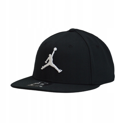 Czapka z daszkiem bejsbolówka Air Jordan Jumpman Pro Czarna Snapback