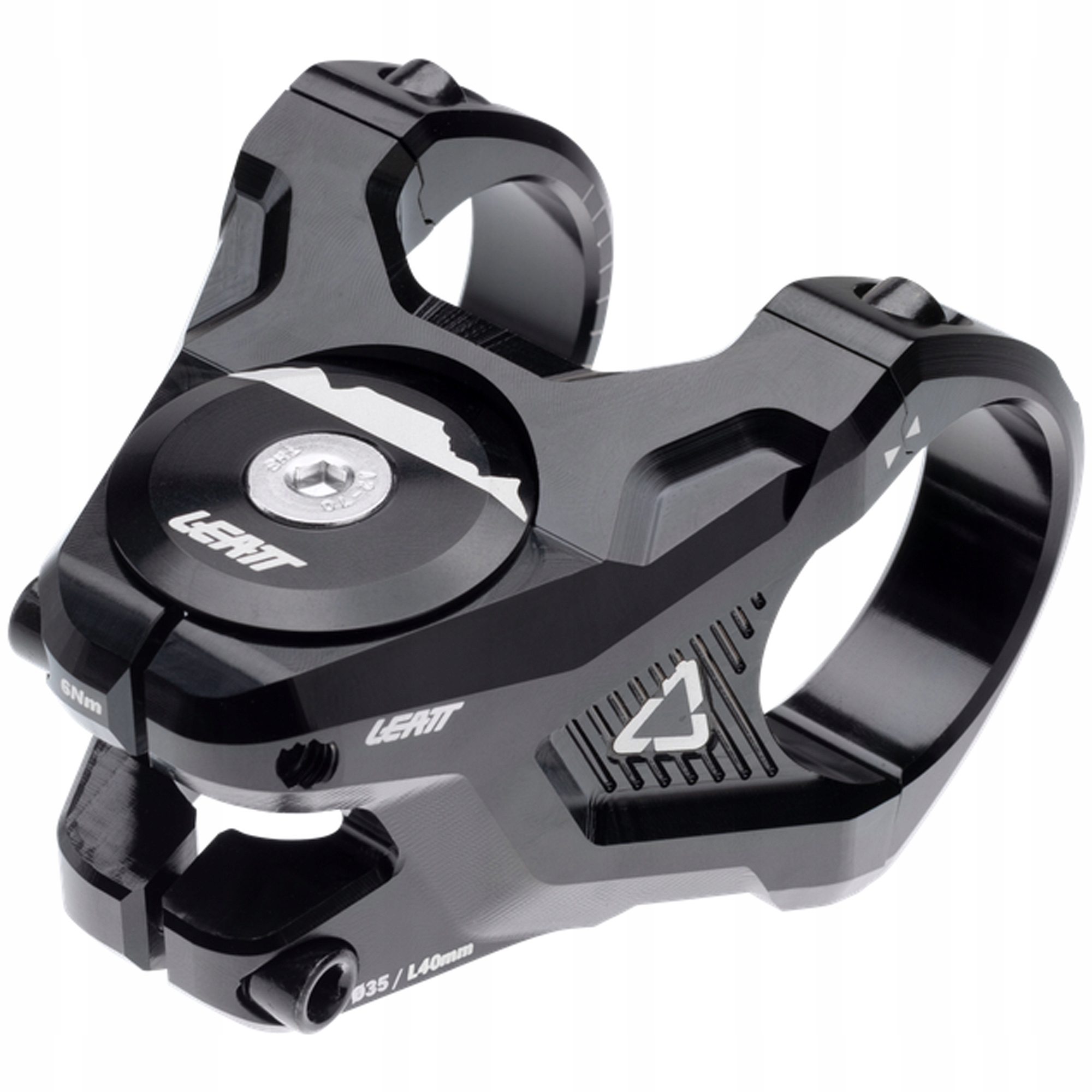 Mostek Držák volantu Leatt Gravity 6.0 35 mm x 40 mm černý