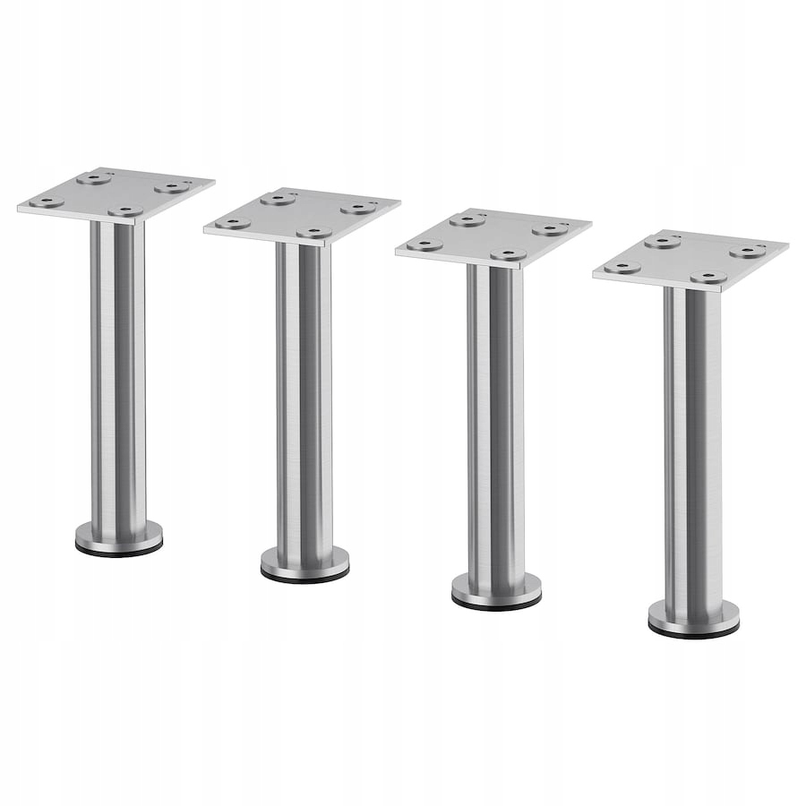

Ikea Capita Noga do mebli, stal nierdz 16cm 4szt