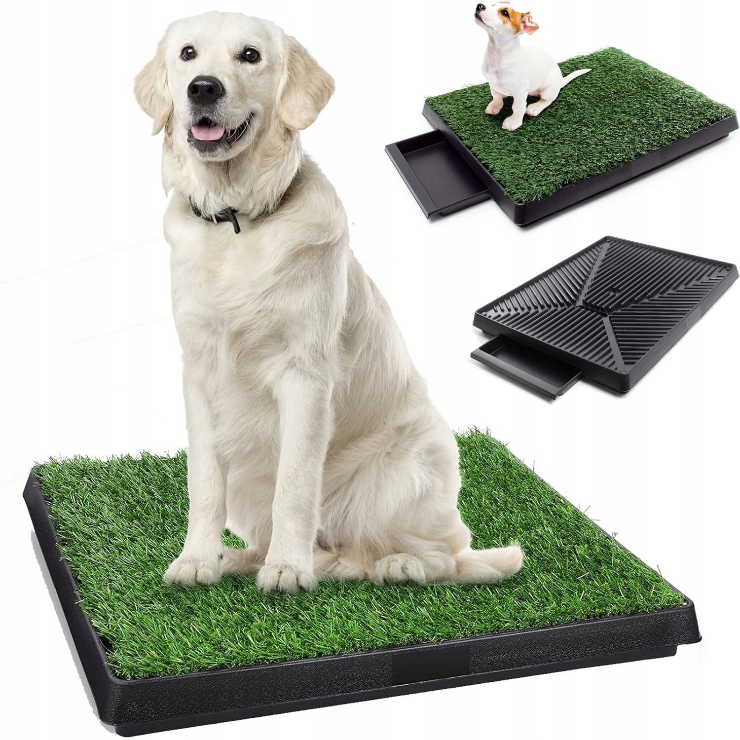 Levně Záchody S Trávou Pro Psa Toaleta Pro Štěňata Podložka Na Tráva Záchodu