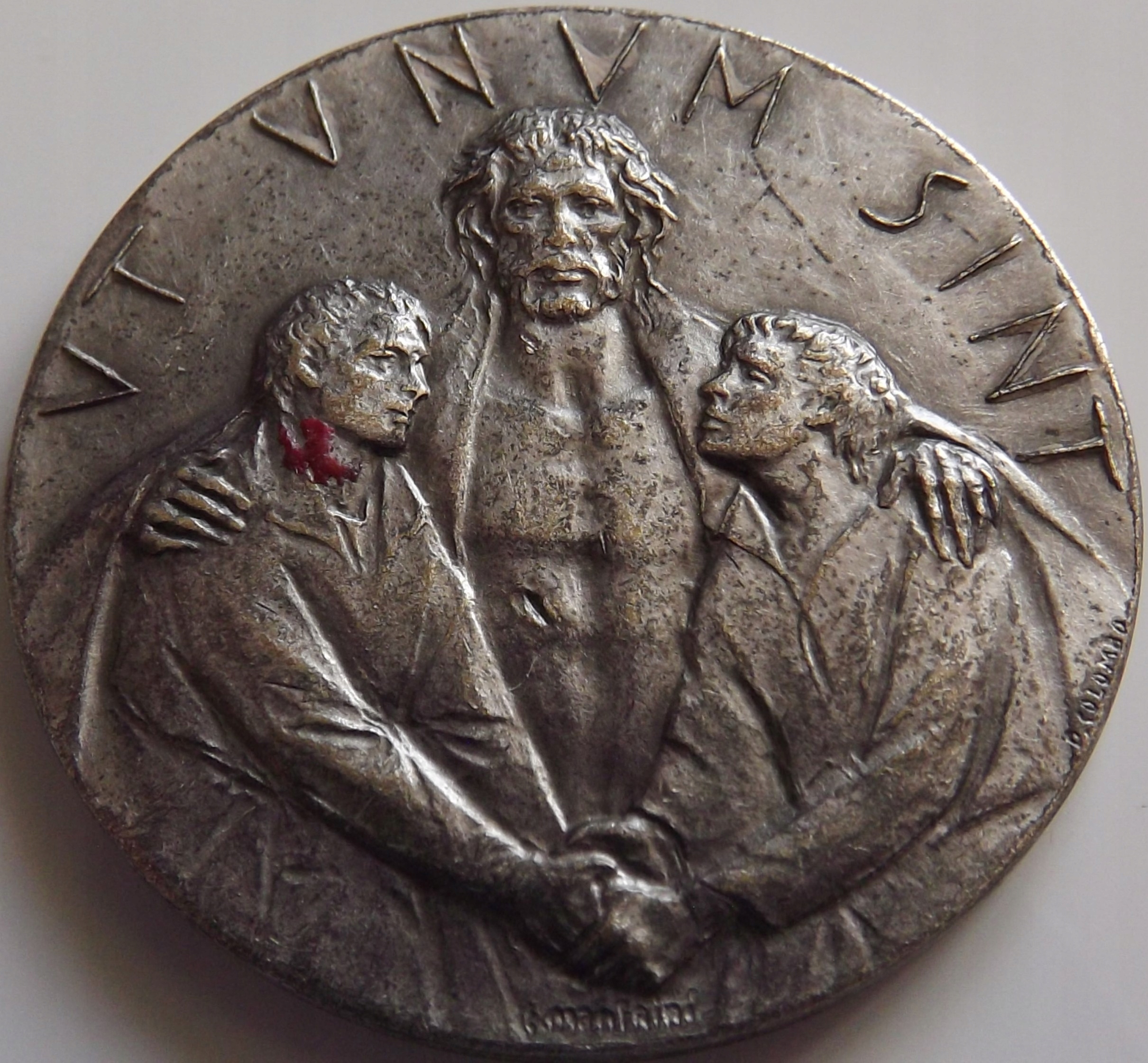 Medal pamiątkowy – Jubileusz Rzymu 1975 VT VNVM SINT , 34 mm