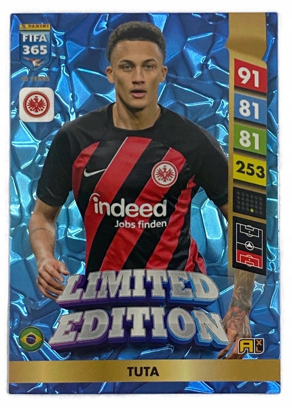 Panini Fifa 365 2025 Karta Limited Tuta Eintracht Frankfurt