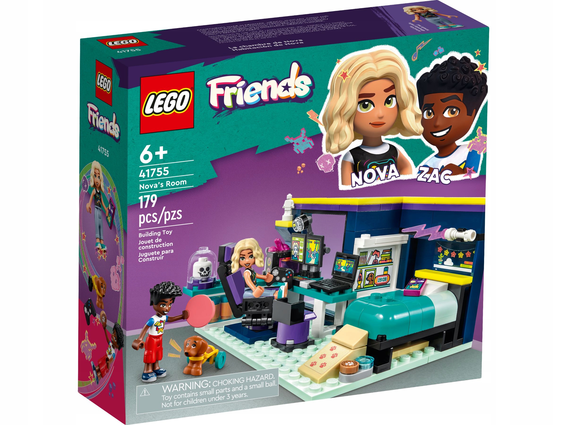 

Lego Friends Pokój Novy 41755