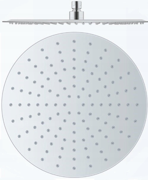 Rav Kulatá kovová sprchová hlavice 30 cm, Barva: Chrom (KS0001)