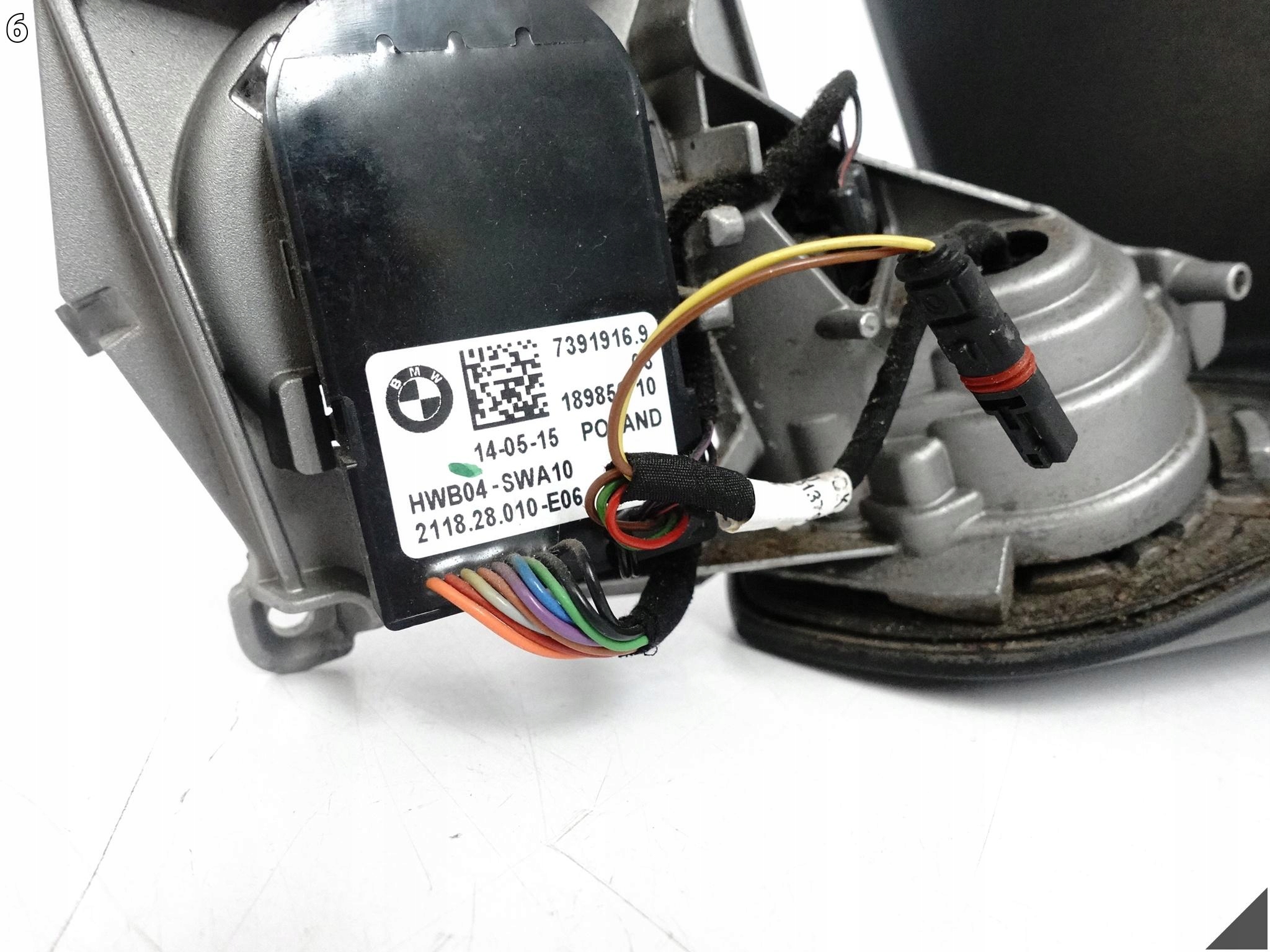 BMW F45 ACTIVE TOURER 14-22 support console mirror mechanism right 5 PIN