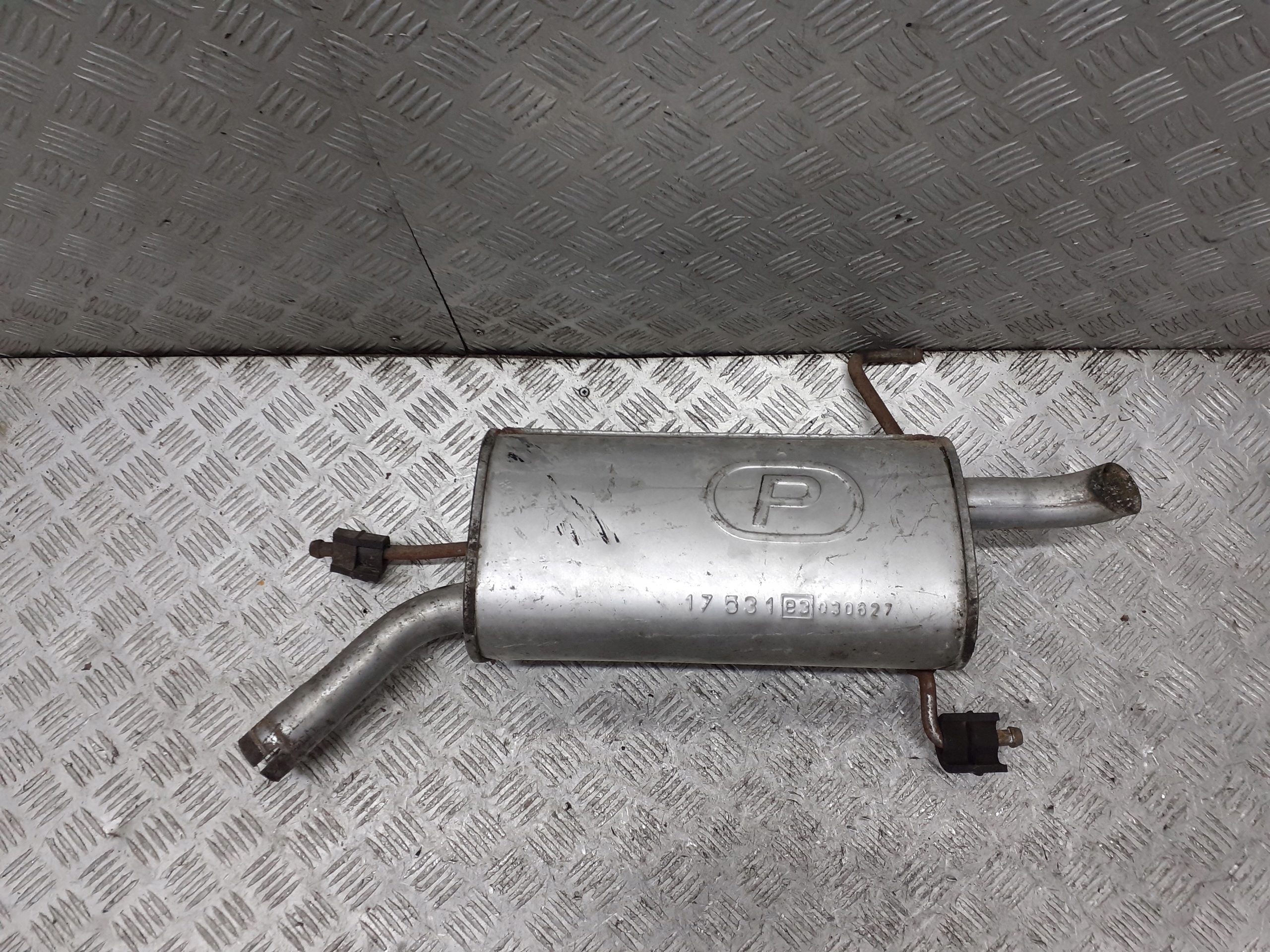 ГЛУШИТЕЛЬ ВЫХЛОПНЫХ ГАЗОВ OPEL CORSA C 1.0