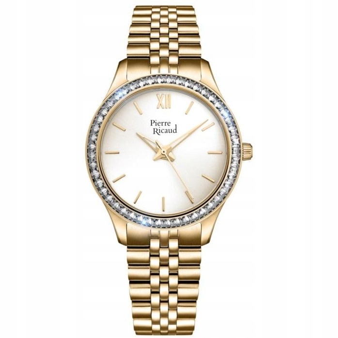 Dámské hodinky Pierre Ricaud P22064.1113QZ zlaté