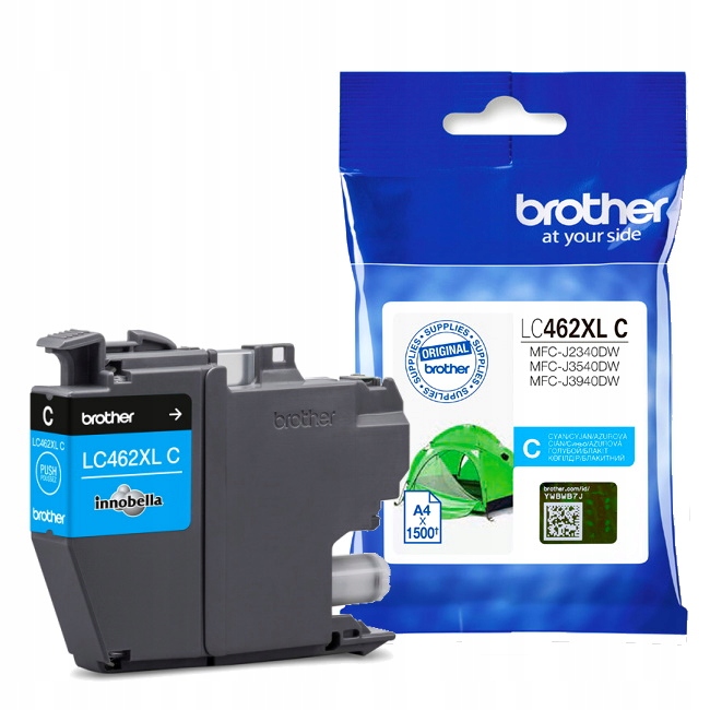 

Tusz XL Niebieski LC462XLC Brother MFC-J3940DW