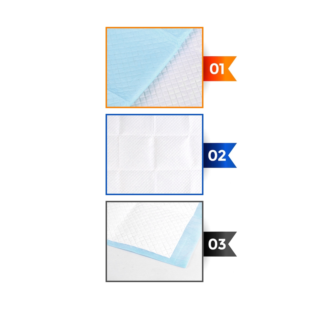 PODKŁADY CHŁONNE DO PRZEWIJANIA MATY HIGIENICZNE MOCNE 60x60cm 25 szt. Marka SensePads