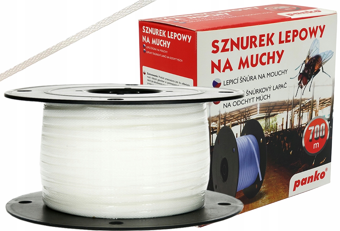 

Sznurek Lep Na Muchy B.długi 700m taśma Skuteczny