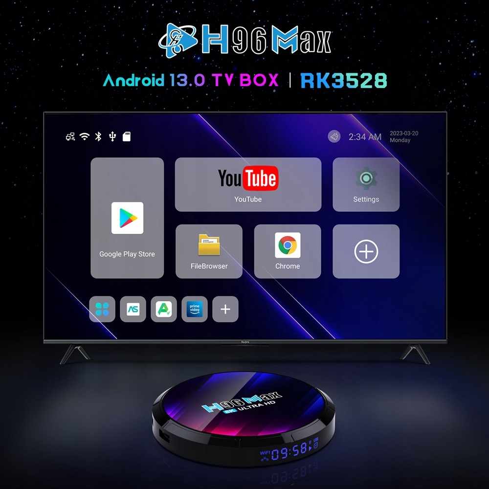 Android 13 TV Box 4 64 GB Model md0008