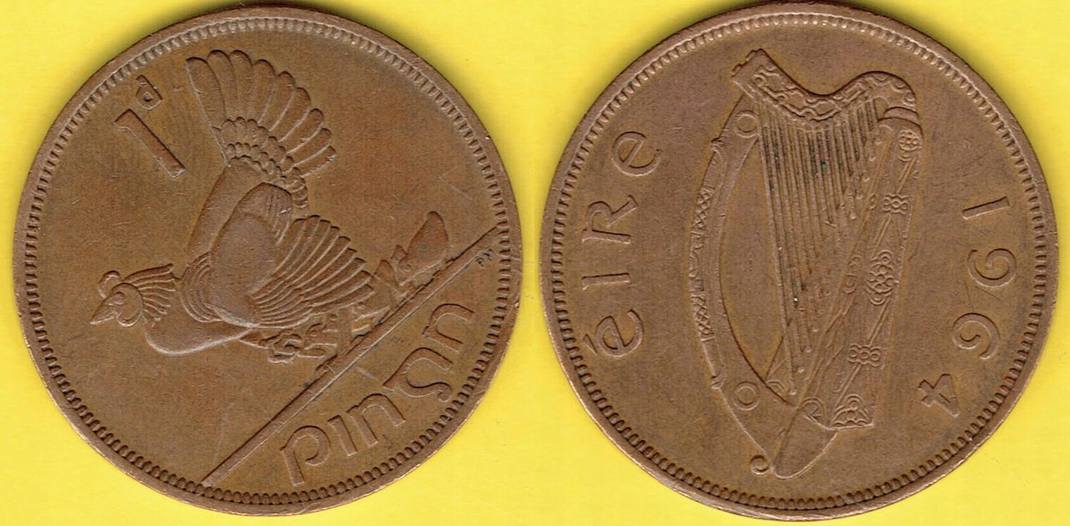 IRLANDIA 1 PENS 1964 r.