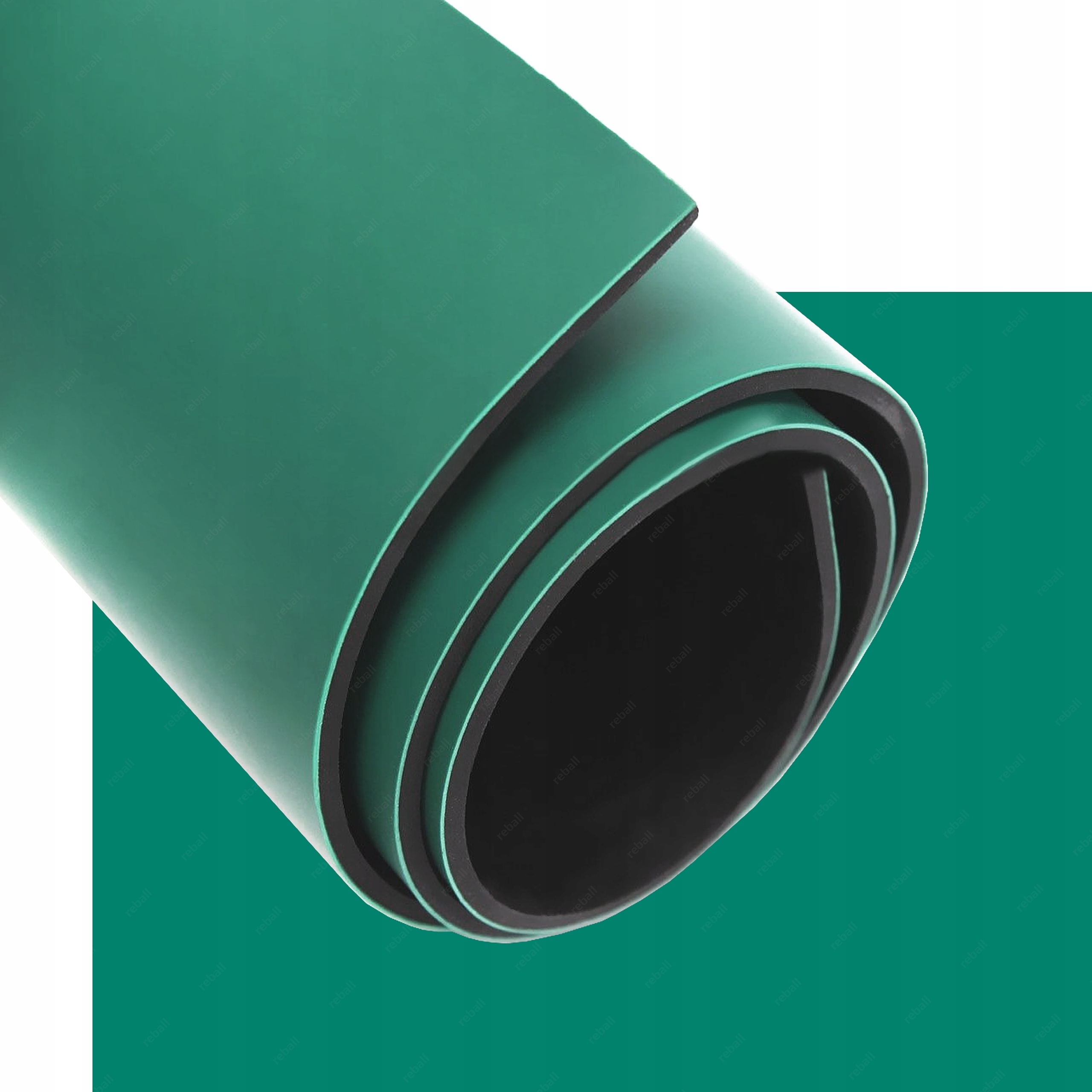 BEZZAPACHOWA ANTYSTATYCZNA MATA ESD SERWISOWA 600x1200 2mm ZIELONA MAT PVC