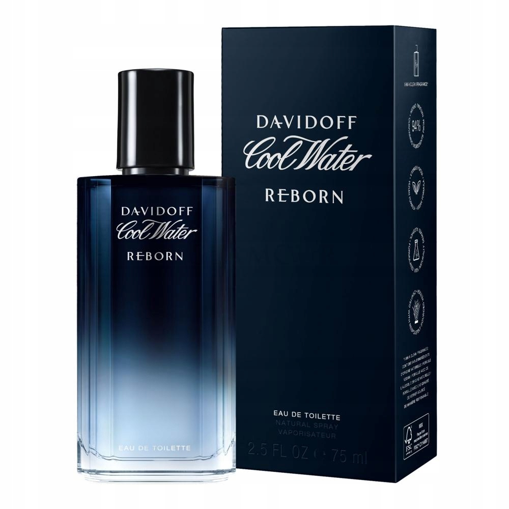 Davidoff Cool Water Reborn for Him Edt 75 ml M