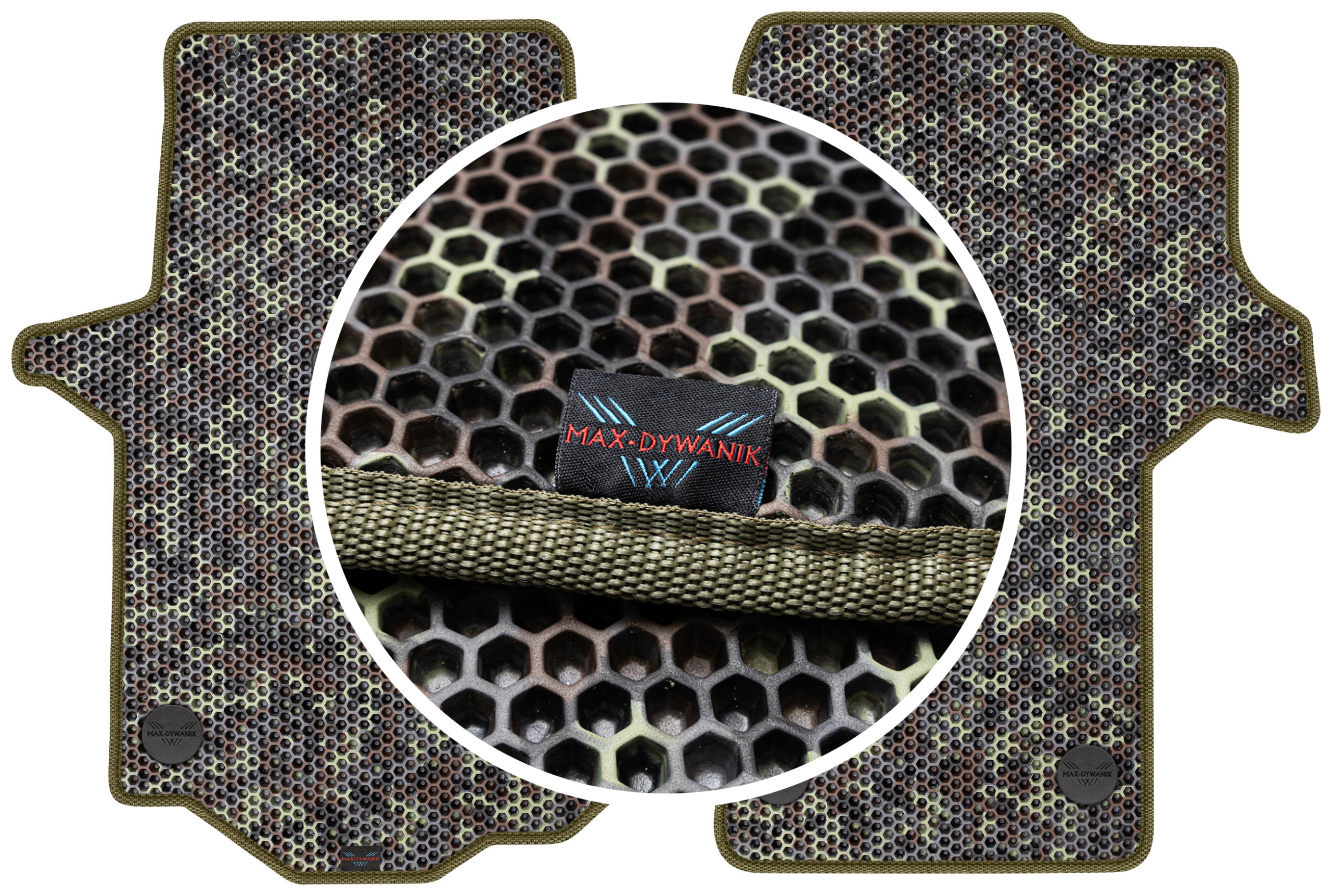 Vw Crafter II 2os 2016- Gumové rohože Eva Moro