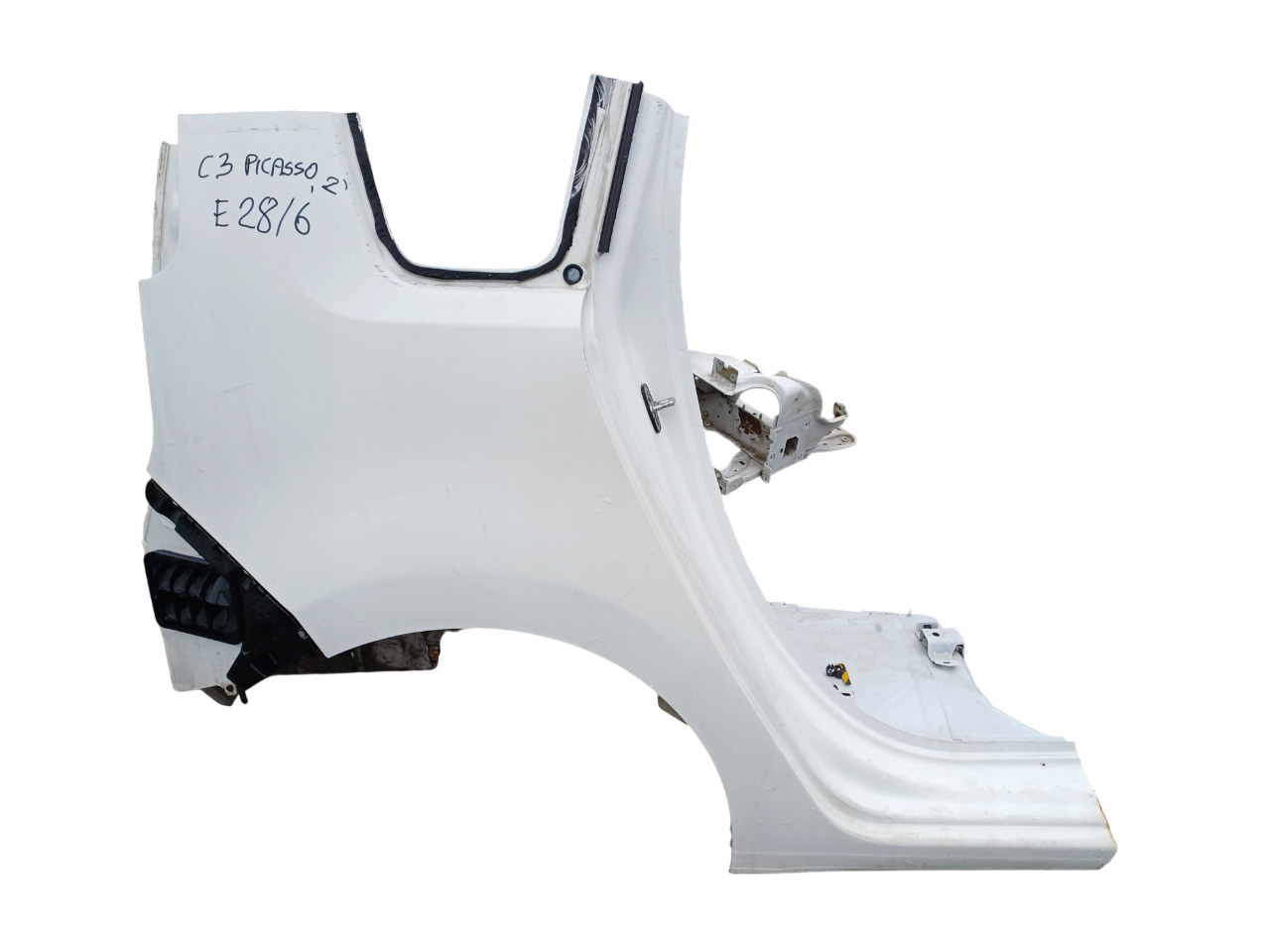 CITROEN C3 PICASSO 08- ĆWIARTKA BŁOTNIK PRAWY TYŁ EWPB