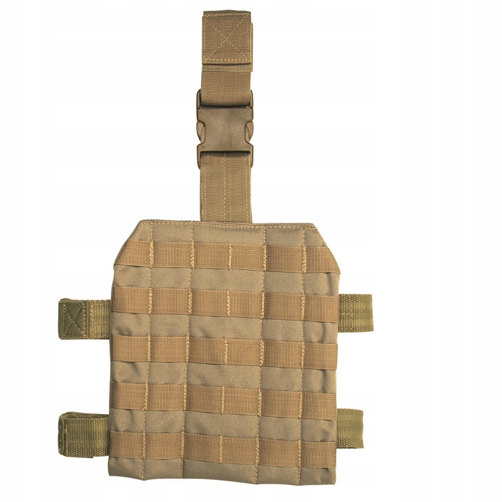 Panel udowy montażowy zapinany na pasy Mil-Tec Leg Base Molle coyote brown