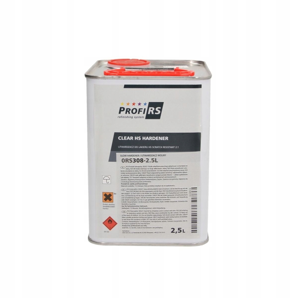 UTWARDZACZ WOLNY 2,5L DO LAKIERU BEZBARWNEGO HS 0R