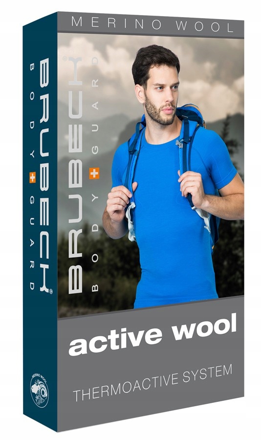 MĘSKA BIELIZNA TERMOAKTYWNA WOOL DO TURYSTYKI -XL Rozmiar XL