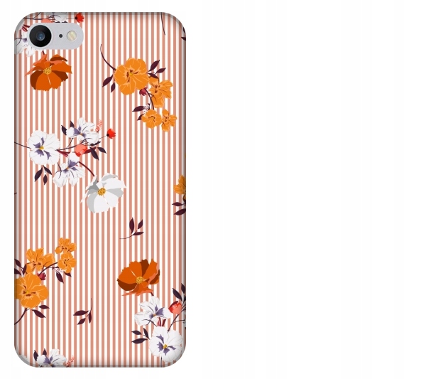 

Etui pokrowiec iPhone 7 Kwiaty vintage wzór