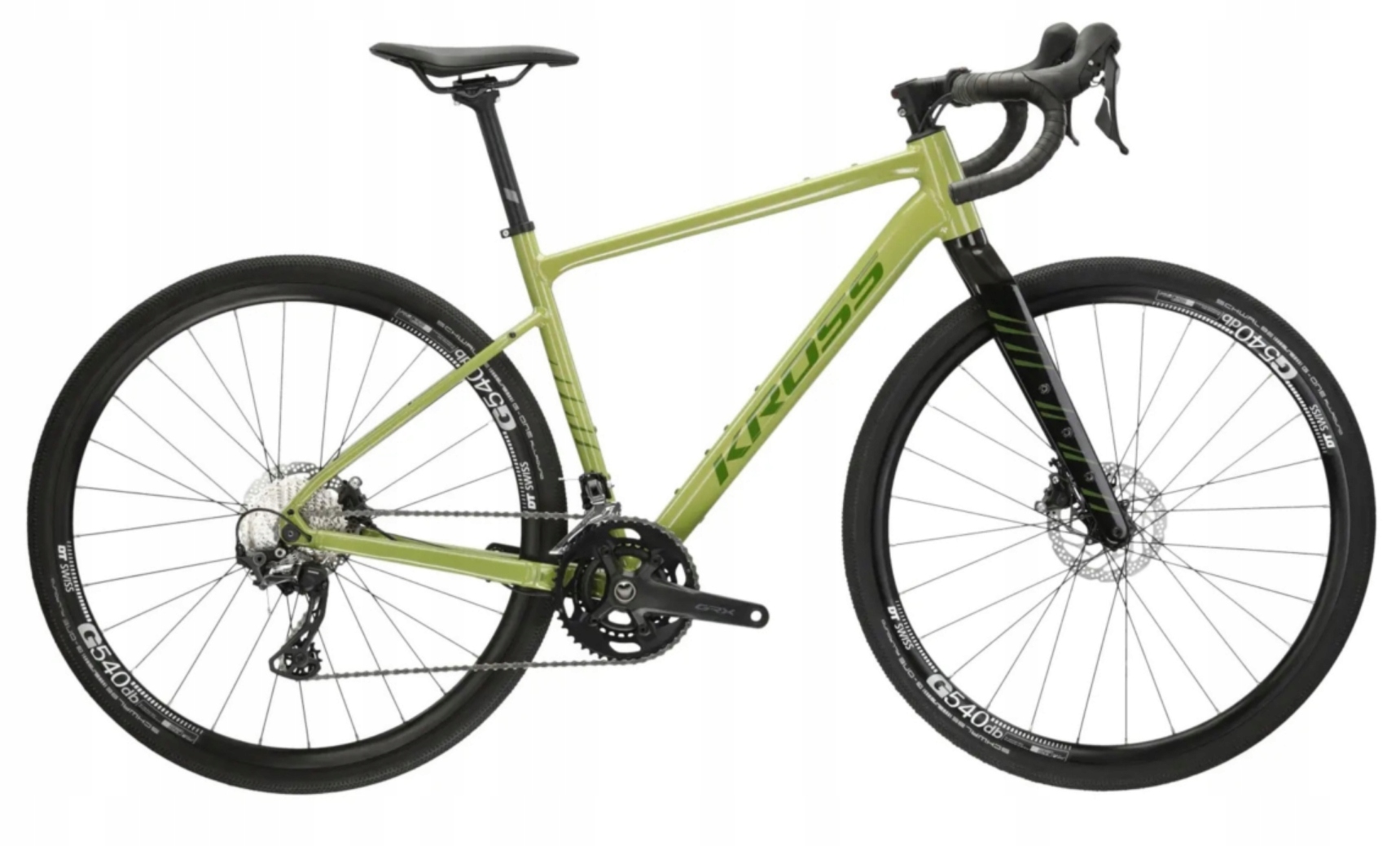 Rower Kross Esker 6.0 GEN2 Grx – gravel rama 19” zielony 2x11 Grx