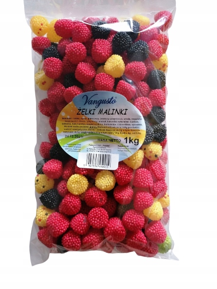 Żelki Vangusto 10x1kg Malinki — 8