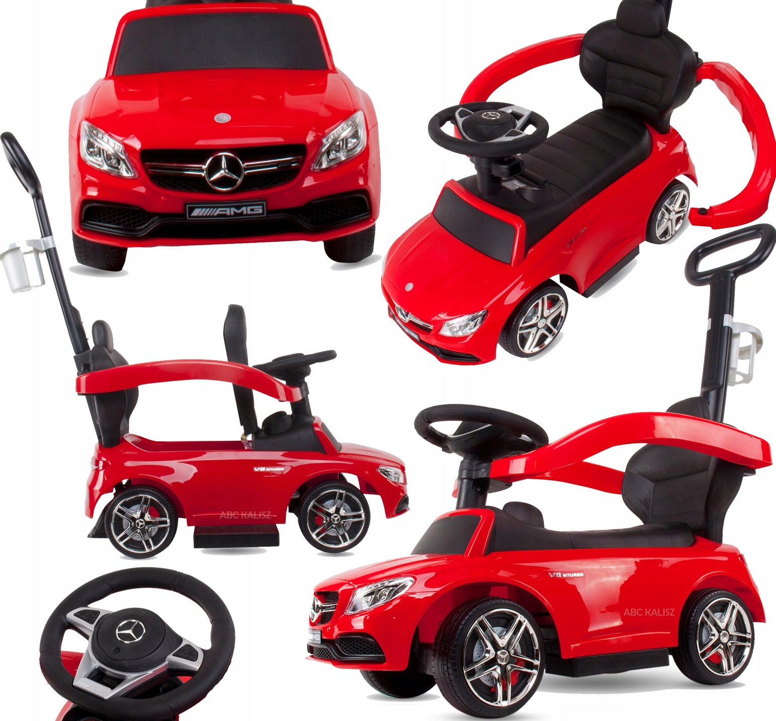 Sun Baby Jeździk Odpychacz pchacz Mercedes Amg C36