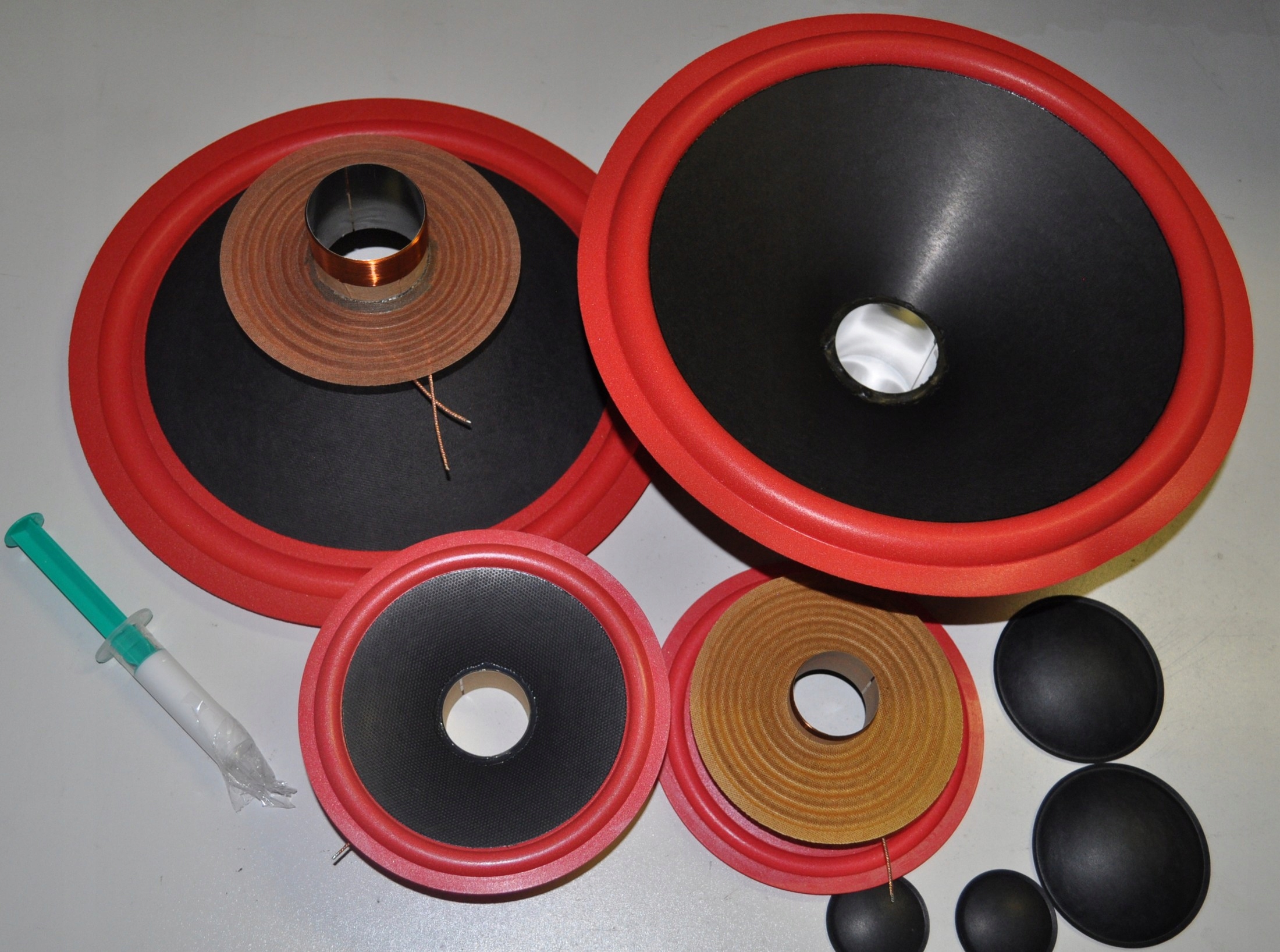 Slepená sada pro Tonsil Altus 300 červená