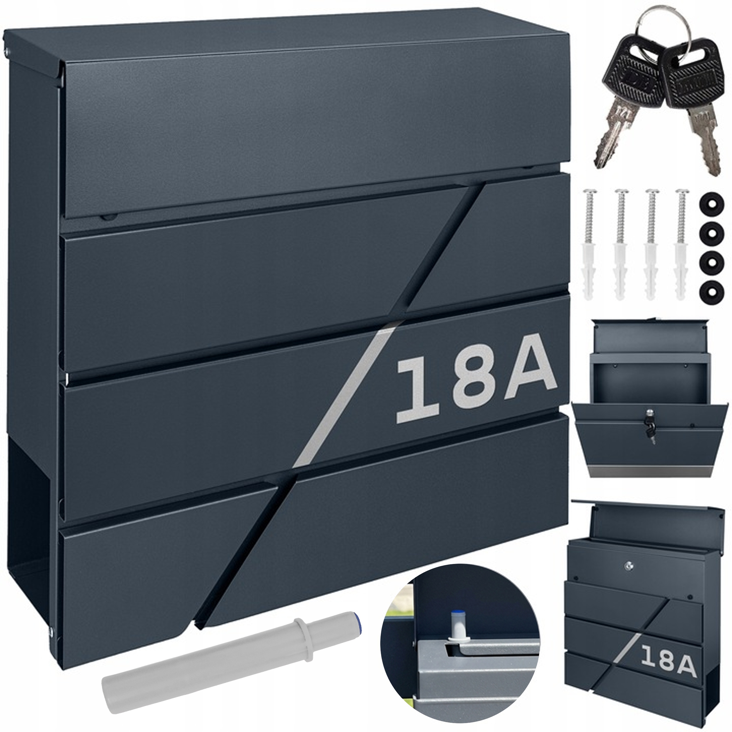 Velká Poštovní Schránka Na Dopisy, Prostorná Vzor