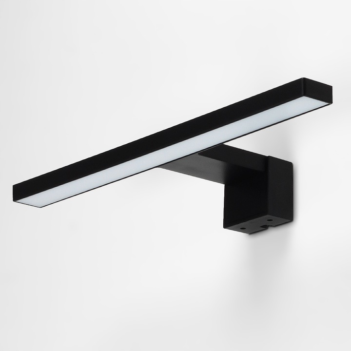 

Kinkiet Łazienkowy Czarny Led 5W Nad Lustro/szafkę