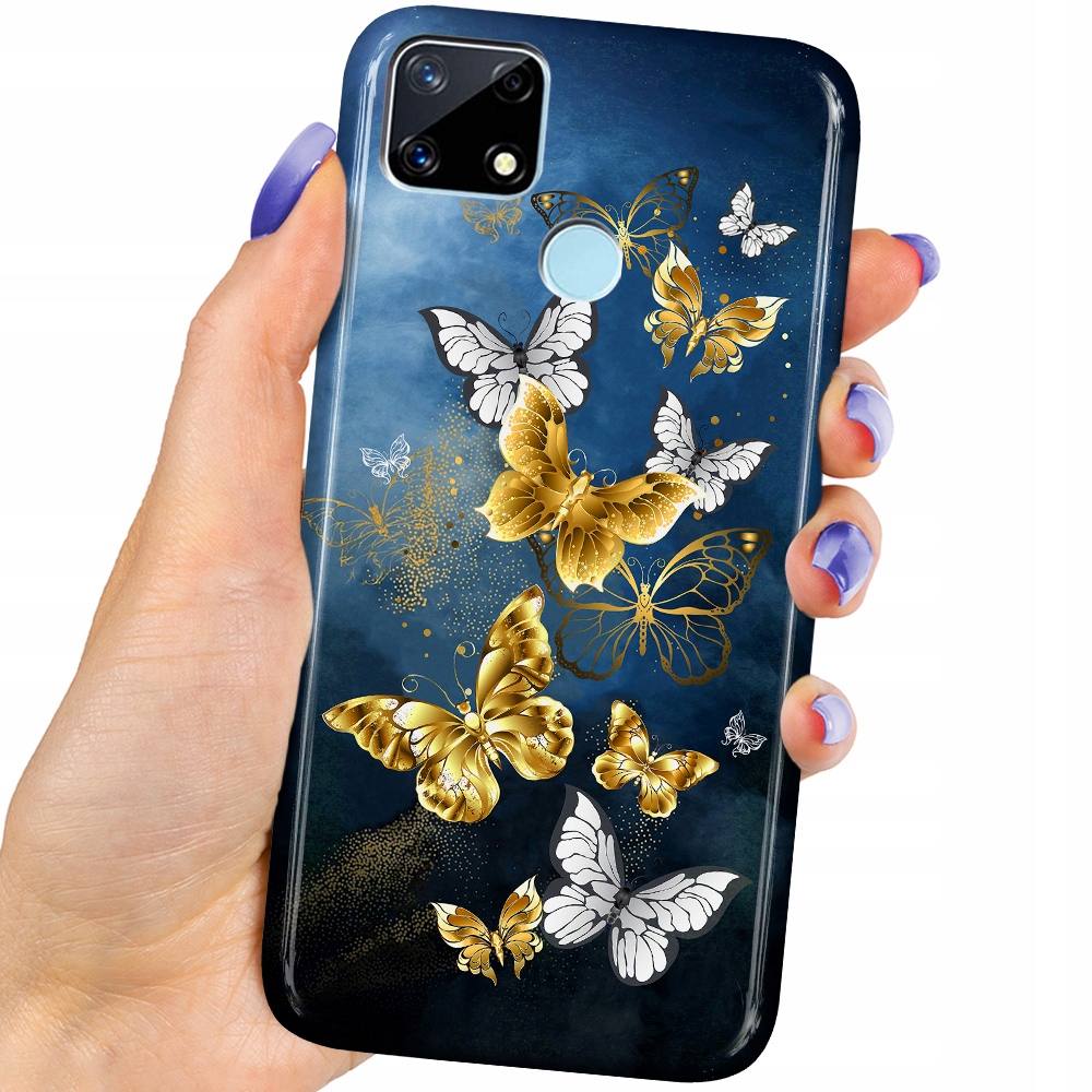

Etui Motylki do Realme 7i Szkło