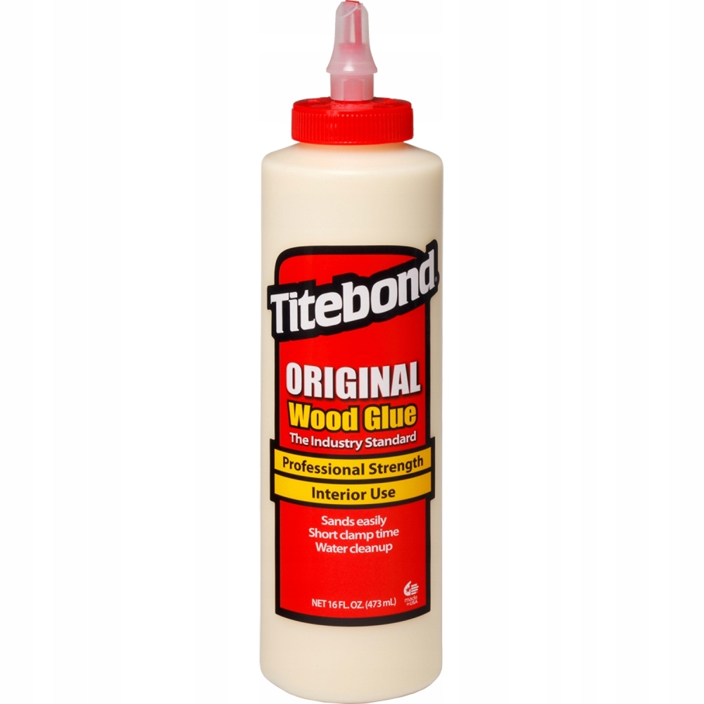 Lepidlo Titebond Original Wood Glue Na Dřevo Voděodolné 473 ML Do Interiéru D2