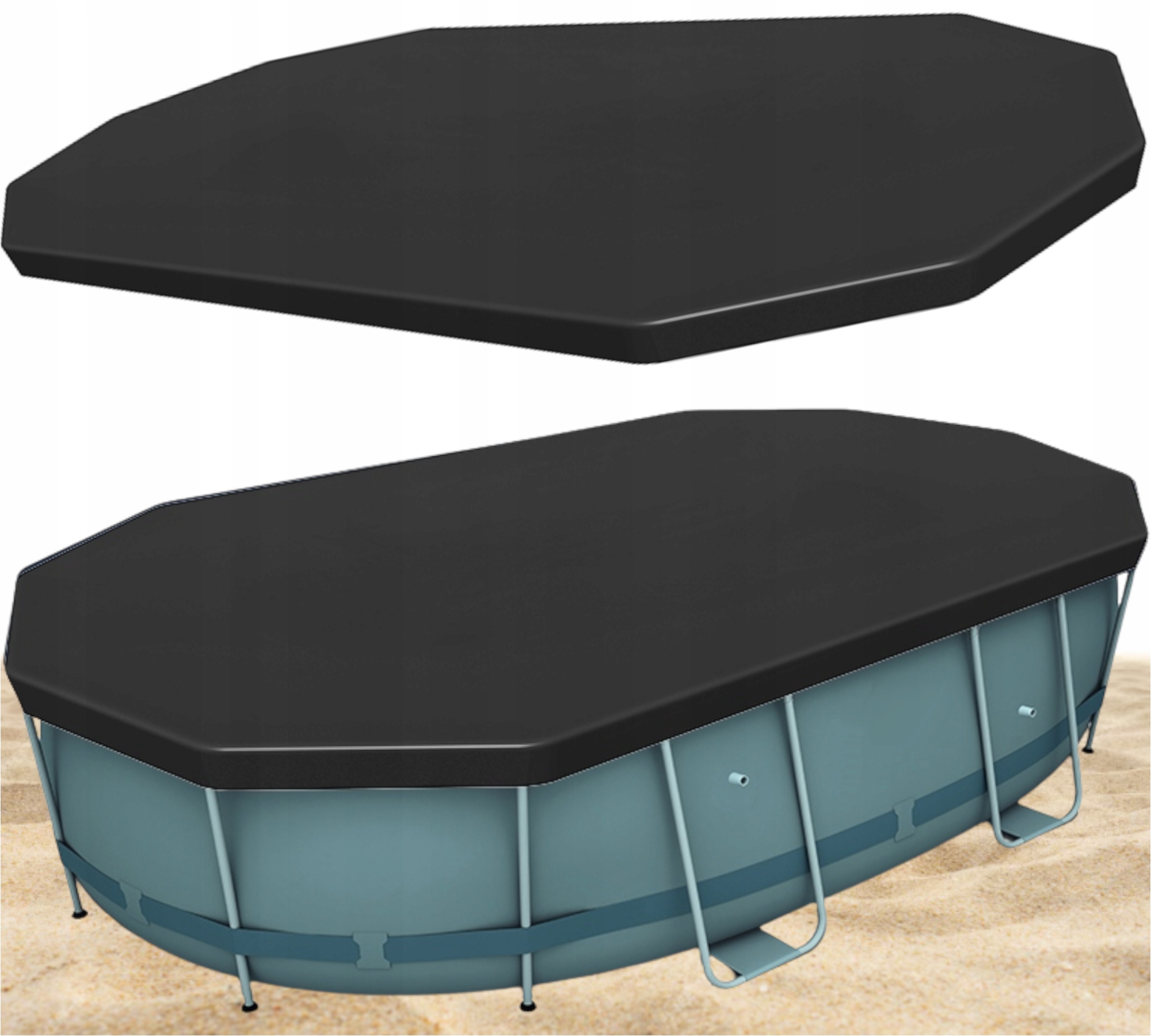 Kryt Na Bazén Plachta Do Bazénu Oválný Velký