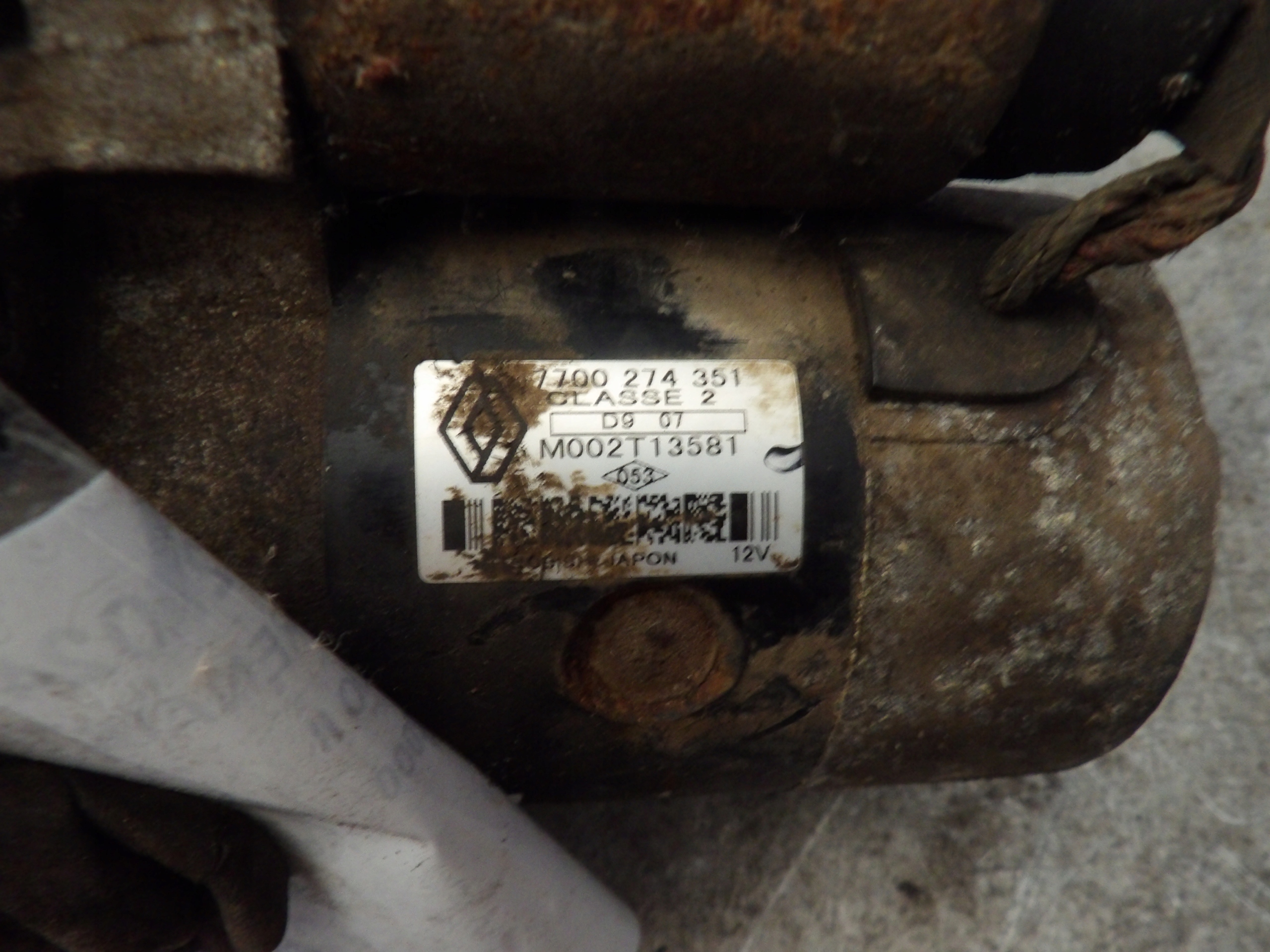 Renault Clio II 1,4B starter 7700274351 M002T13581