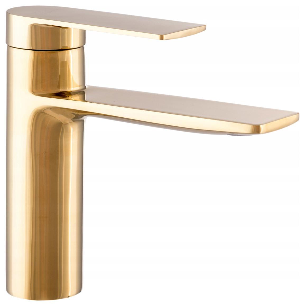 Faro Zlatá Umyvadlová Baterie Vodopád Kaskáda