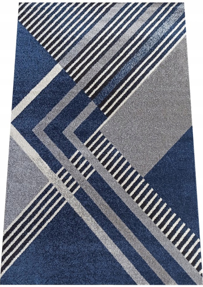 Kusový koberec Otto 03 šedotyrkysový 80x150