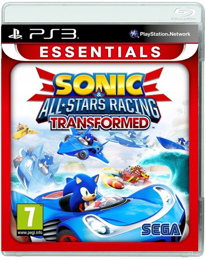 Sonic and All-stars Racing Transformed - PS3 - Płyta