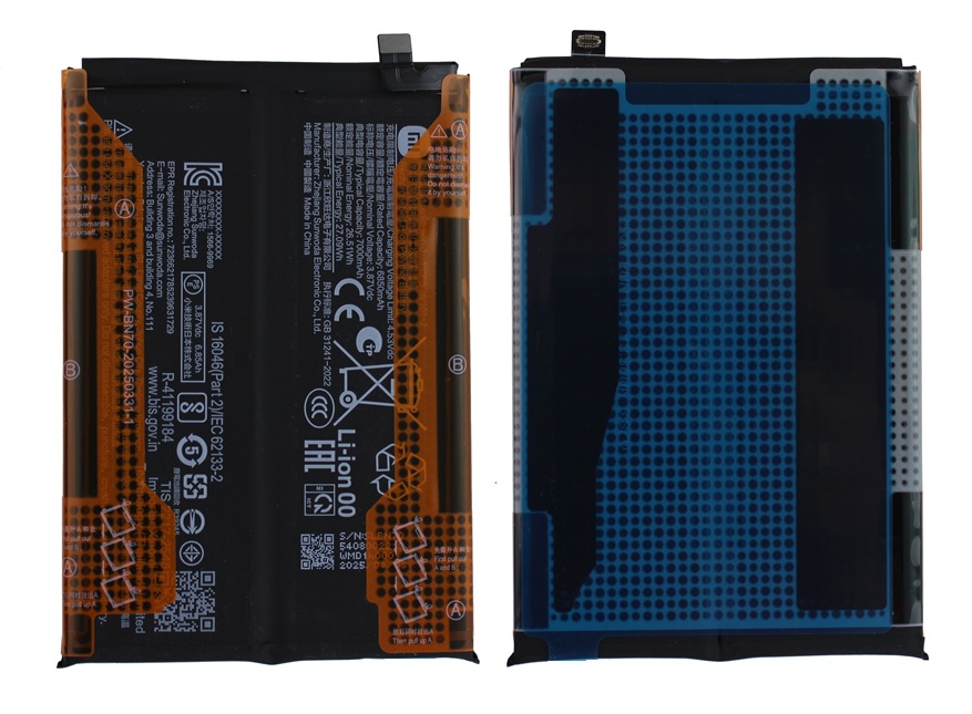 Nowa Oryginalna Bateria BN70 Xiaomi Redmi 15 5G 25057RN09G