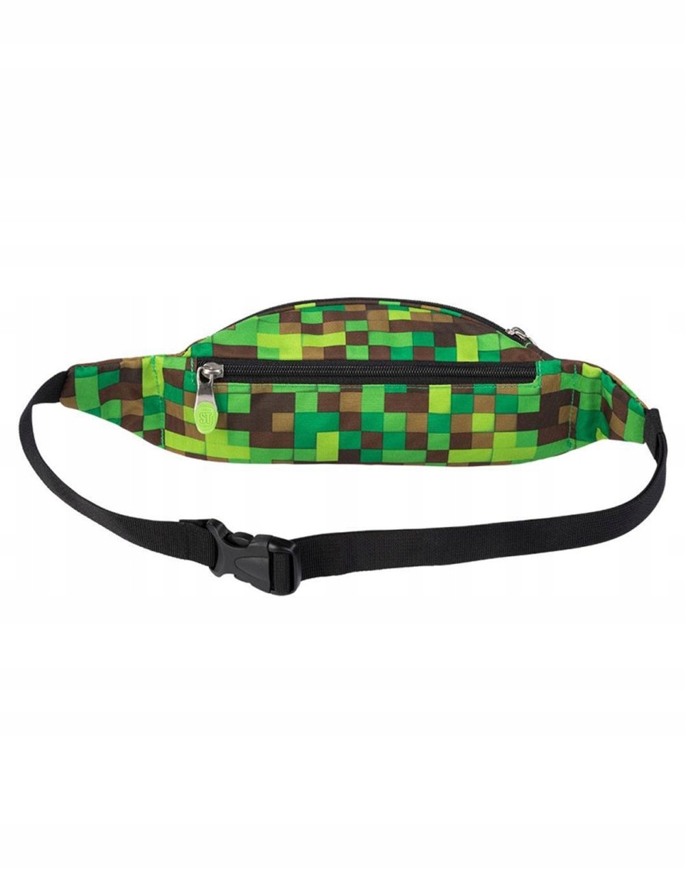 SASZETKA NERKA TORBA NA PAS GAMER PIXELE ST.RIGHT Kolor Odcienie brązu i beżu Odcienie zieleni