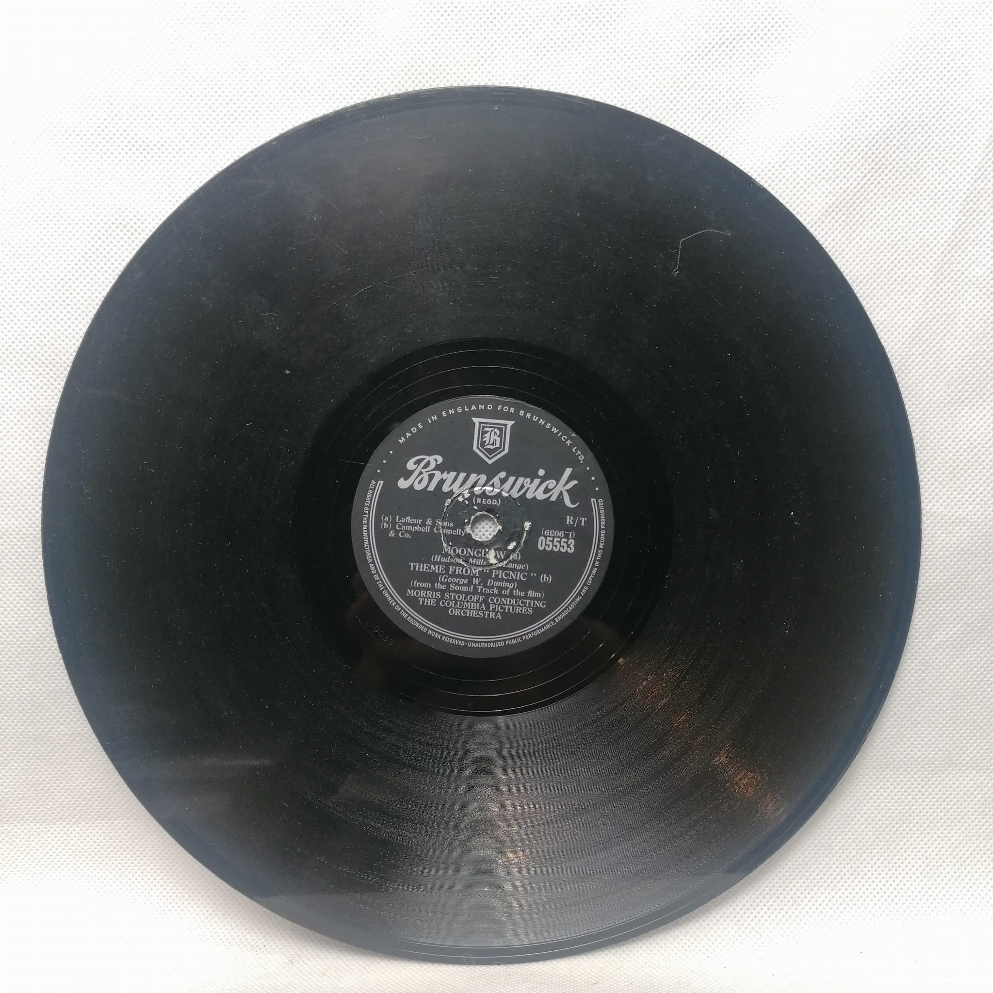 Moonglow, Theme From Picnic 5553 Brunswick