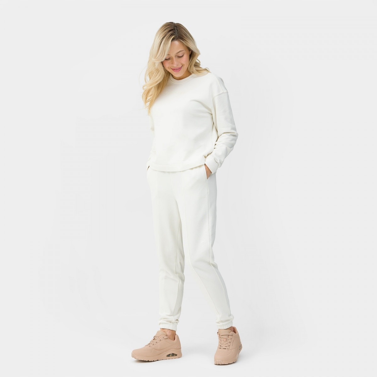 Damskie spodnie dresowe Calvin Klein Knit Pants 00