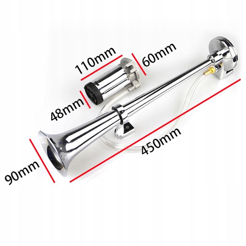 SYGNAŁ KLAKSON PNEUMATYCZNA TRĄBKA DO CAR 24V Typ samochodu Samochody ciężarowe